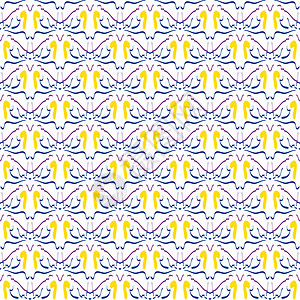 Mosaic 无缝无缝模式纺织品马赛克程式化风格装饰品插图正方形紫色几何学墙纸背景图片