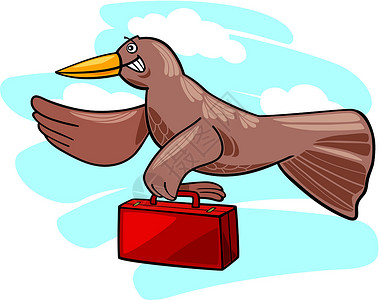鸟类移徙绘画漫画翅膀羽毛插图旅行季节动物案件卡通片背景图片