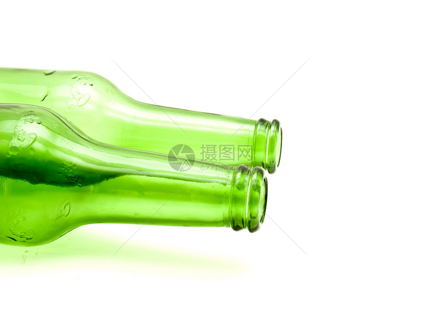 空啤酒瓶丢弃绿色玻璃垃圾啤酒环境空白瓶子回收瓶颈图片