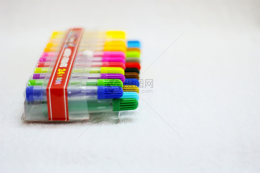 彩色笔铅笔毛笔办公用品汉字笔画文具图片