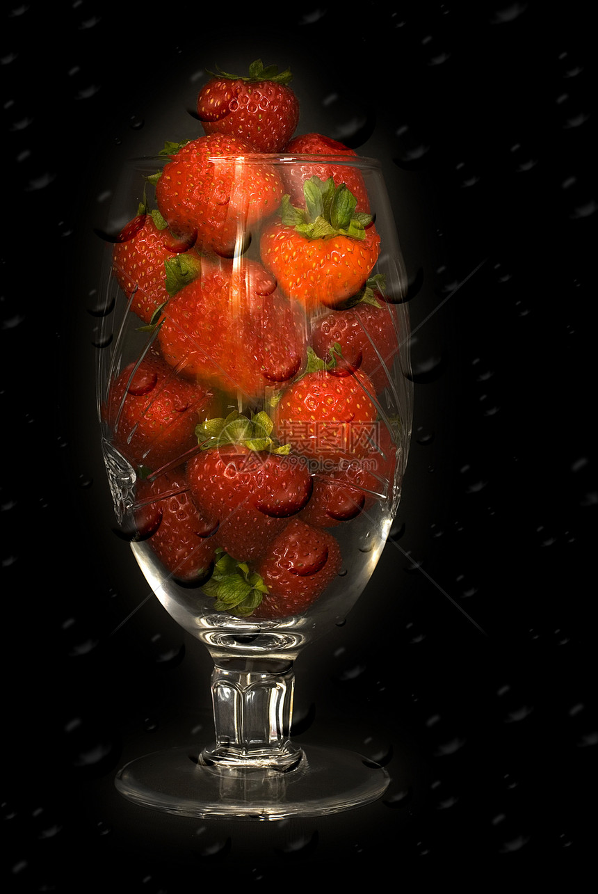 草莓浆果食物红色水果食谱市场农贸市场剪贴簿美食图片
