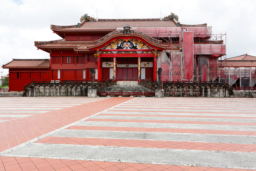 舒里城堡遗产装修入口拱道改造吸引力遗迹石头建筑学历史性图片