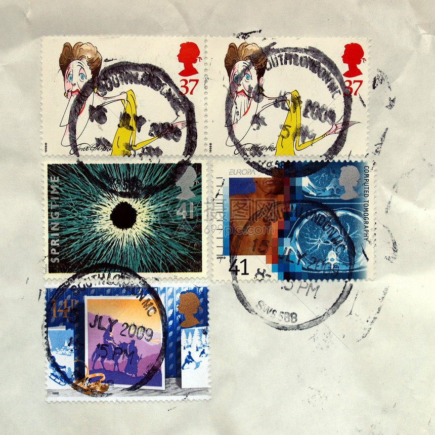 英国邮票空邮空气橡皮仪表英语邮政邮资船运女王邮件图片