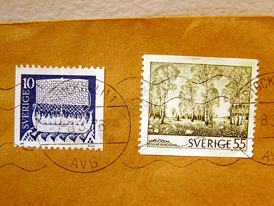 邮票邮政邮资背景图片