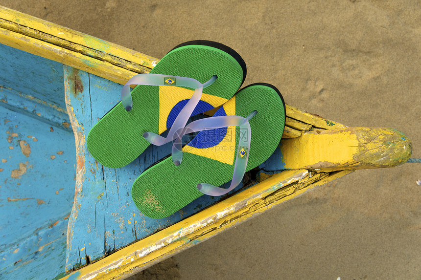 巴西滑坡旅游海岸线目的地海滩假期乐趣活动气候蓝色休闲图片