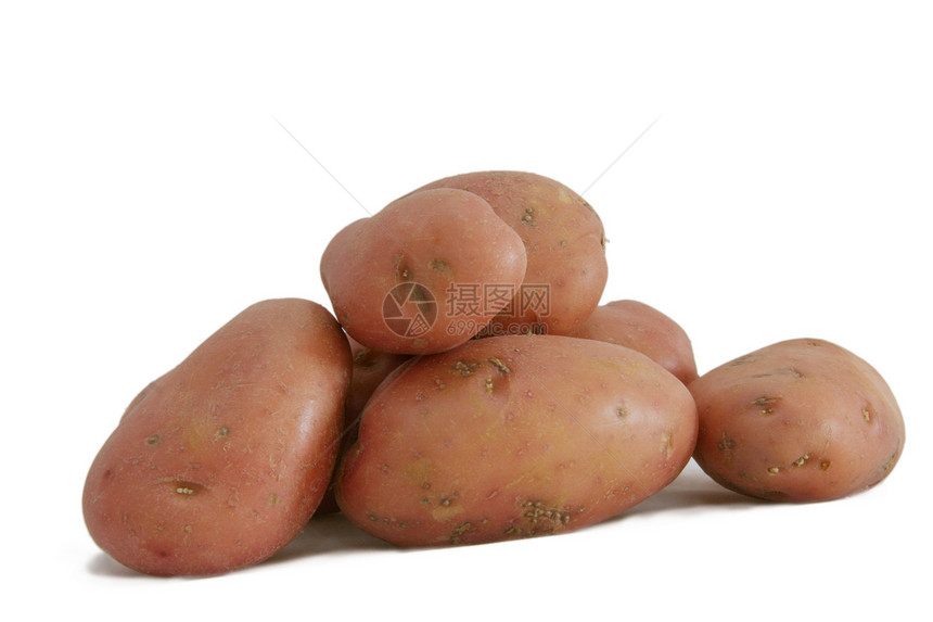 马铃薯白色食物水平淀粉健康蔬菜土豆图片