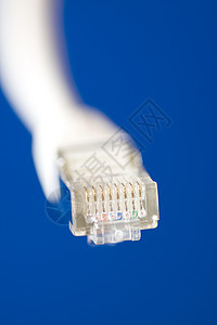 网络电缆电脑互联网冲浪数字技术用户线硬件插头绳索金属背景图片
