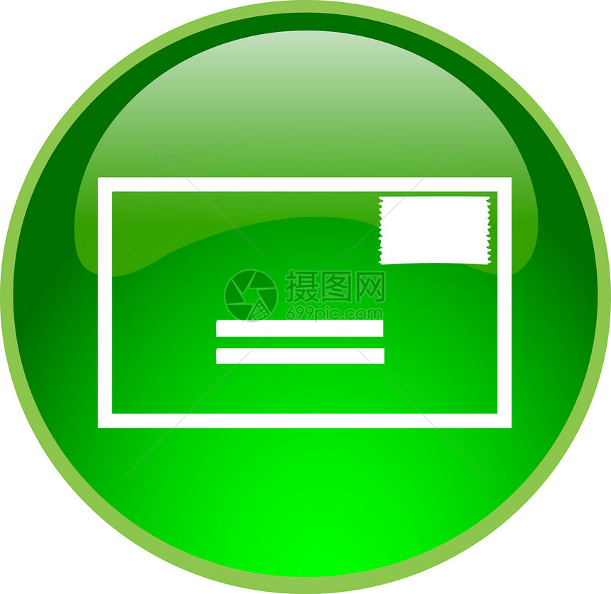 绿电子邮件按钮电子邮件绿色购物网络主页插图网站店铺邮政玻璃图片