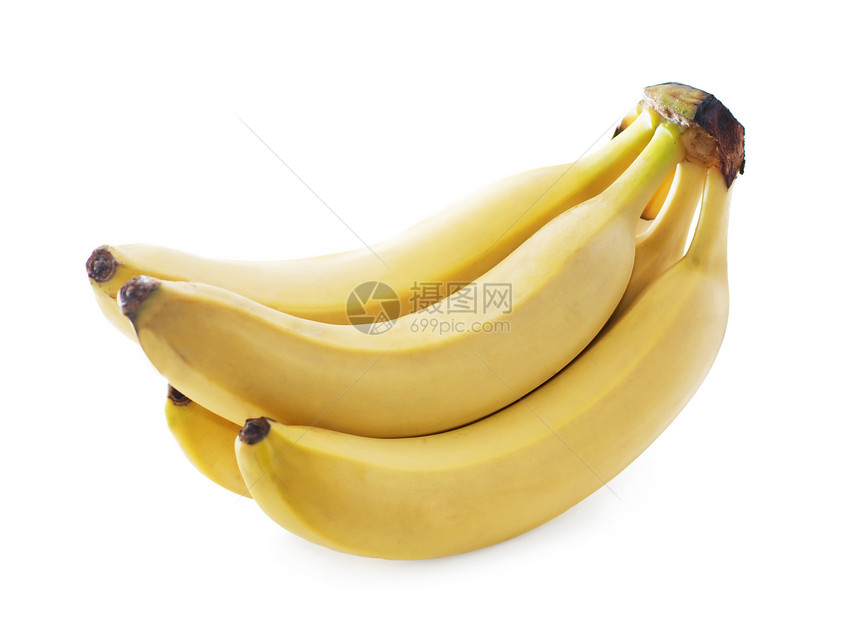 香蕉白色水果小吃食物黄色图片