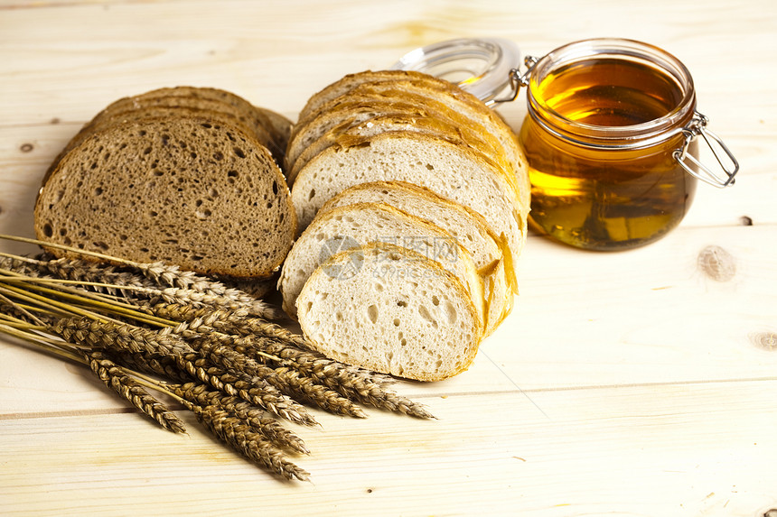 各种全麦面包大麦农业味道谷物熟食粮食收成烹饪植物烘烤图片