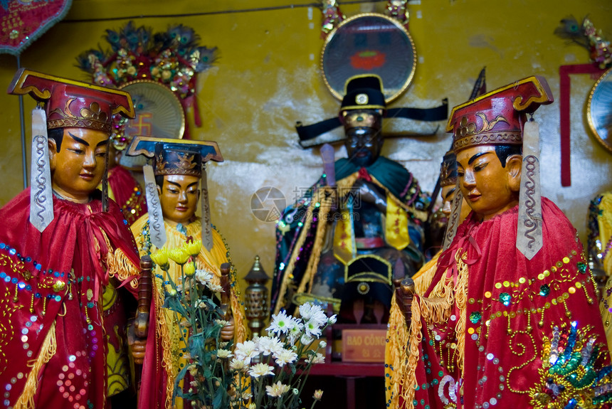 越南中国寺庙的智者图片