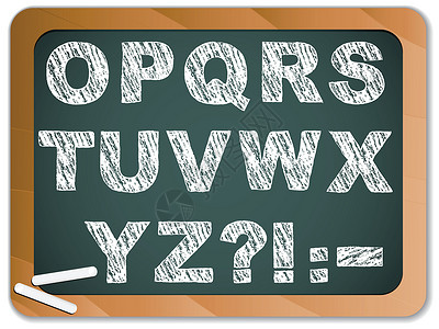 黑板上的粉笔字母字体绘画英语语言艺术公司草图课堂学校大学背景图片