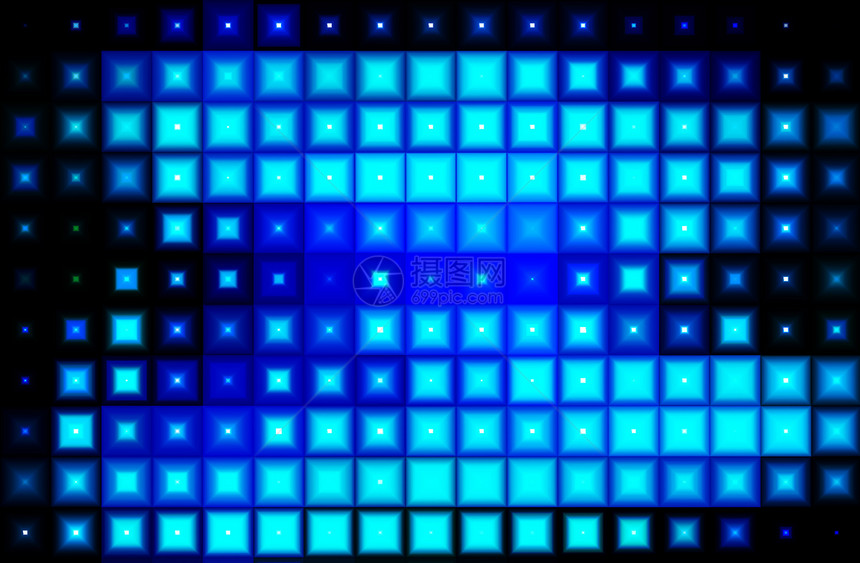 方块区块背景程序坡度蓝色保护正方形平方屏幕图片