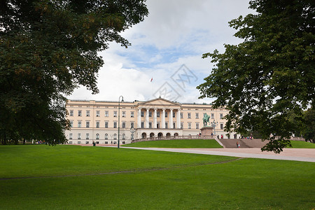扎隆斯贝丁宫挪威皇家的高清图片