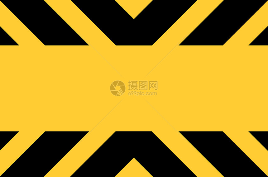 危险警告标志牌线条黑色边界对角线安全框架插图橙子黄色障碍图片