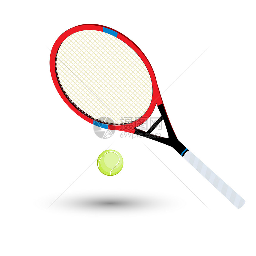 网球拍绿色毛毡水平挑战球拍法庭字符串游戏竞赛运动图片