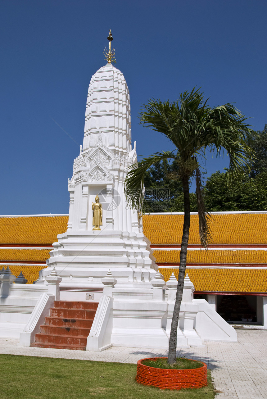 曼谷Wat Maha的Stupa图片