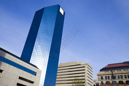 莱克星顿的摩天大楼城市商务结构城市生活窗户建筑学旅行风光蓝色景观背景图片