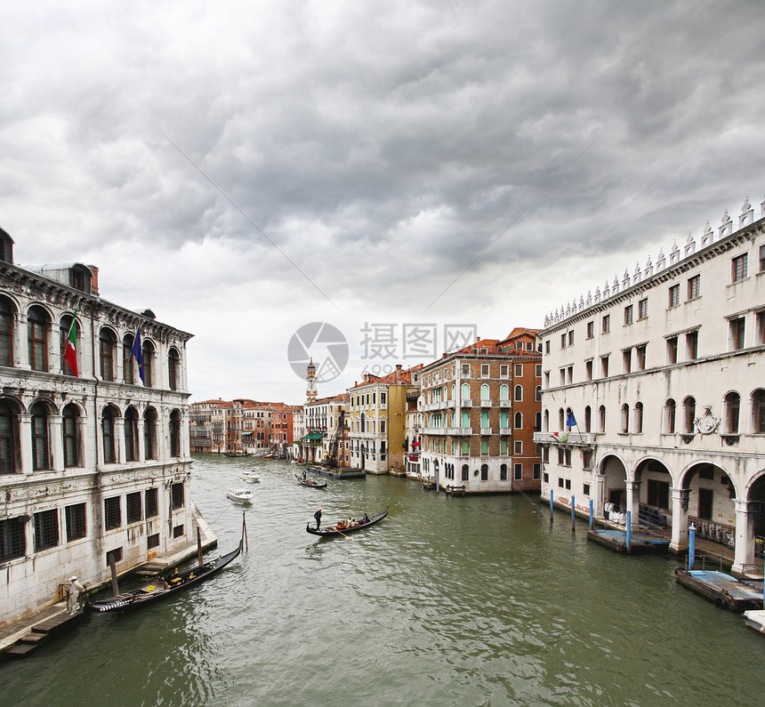 威尼斯大运河运河假期旅游城市吸引力圆顶南方人教会旅行意大利人图片