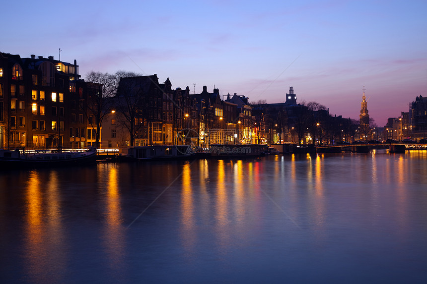 晚上在阿姆斯特丹图片