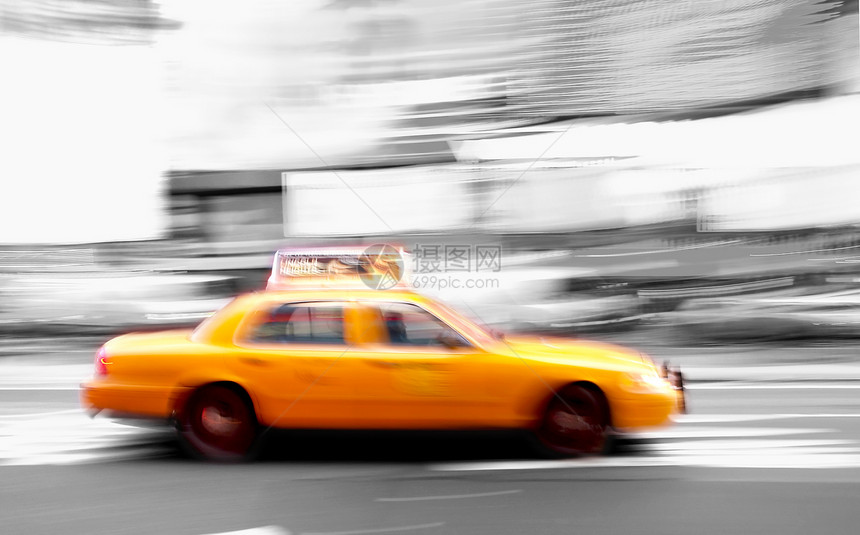 平方时计程车旅游假期街道建筑物建筑地标时代旅行黄色出租车图片