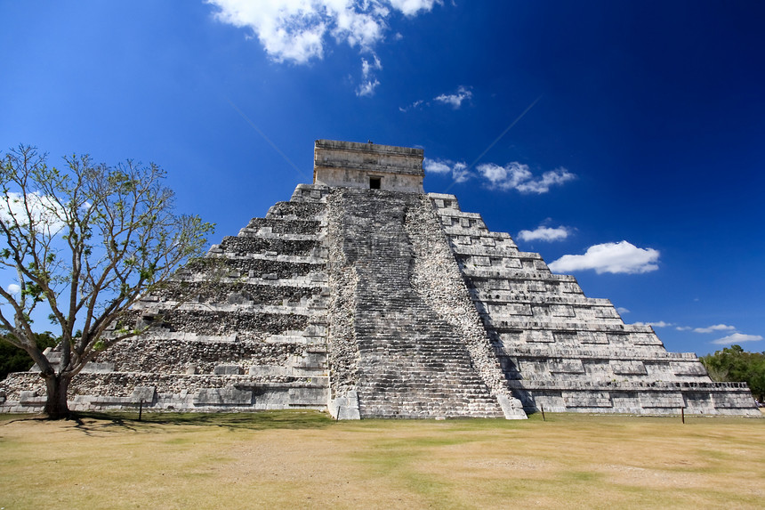 墨西哥的锡琴 Itza庙寺庙旅游访问上帝脚步世界旅行楼梯地标宗教崇拜图片