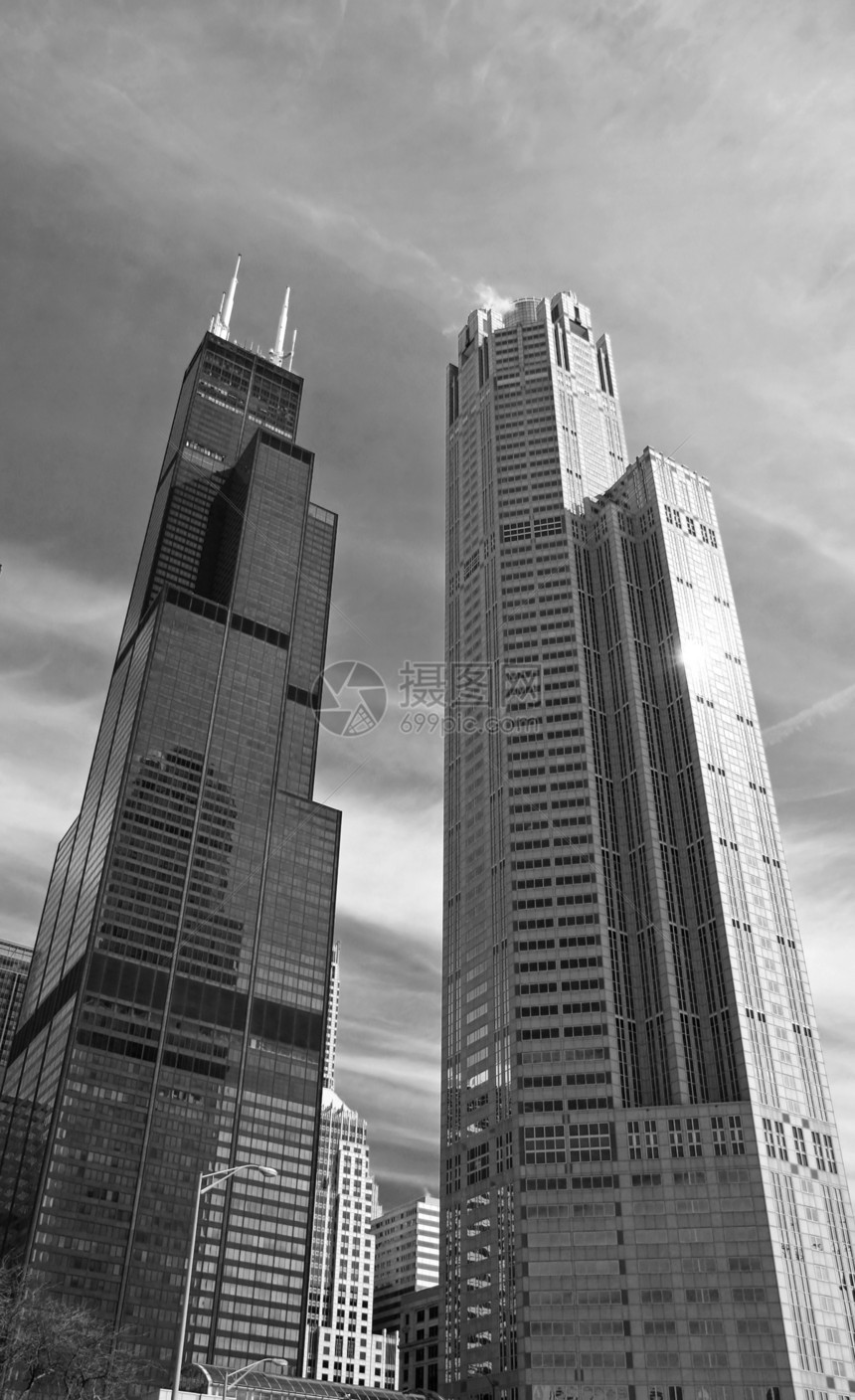 芝加哥天际海军城市码头地标天空景观阳光旅行环形建筑学图片