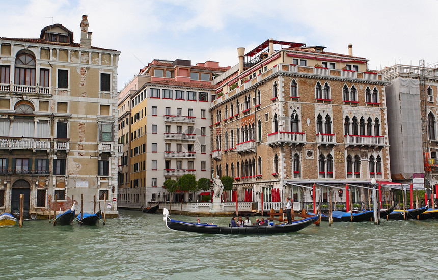 威尼斯大运河地标南方人吸引力旅游城市圆顶海洋意大利人运河教会图片
