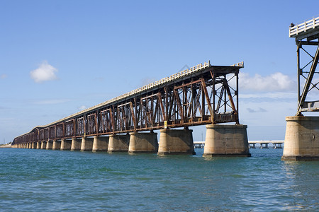 Bahia Honda铁路桥高清图片