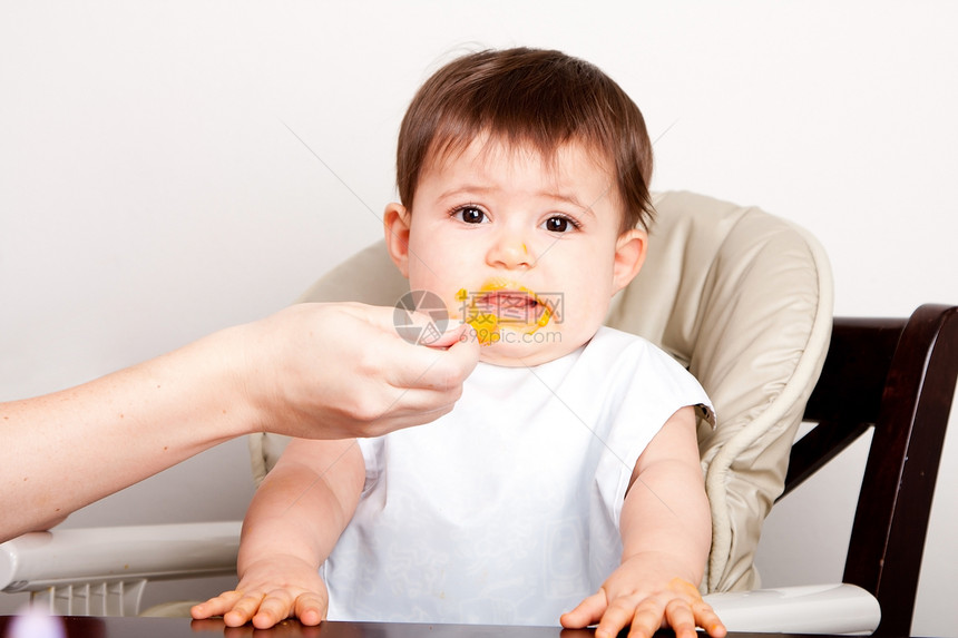 婴儿不喜欢食物图片