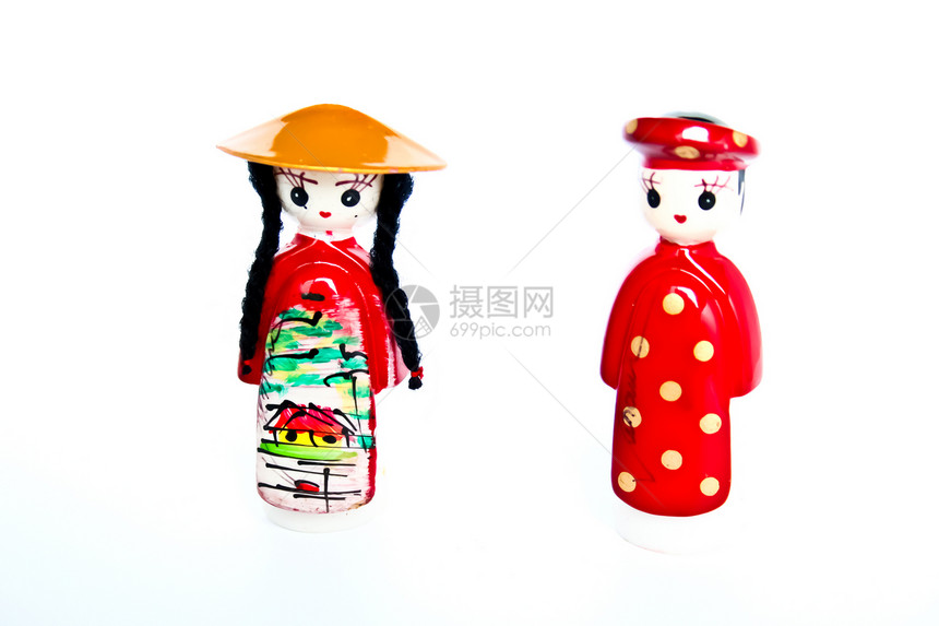 越南传统洋娃娃Name文化装饰品创造力数字庆典展示衣服木偶手工历史性图片