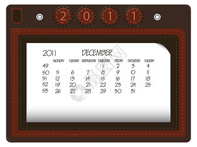 班级日历素材2011年12月的皮革衣服皮肤长椅风格网站接缝外套装饰墙纸日历背景