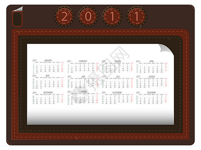 班级日历素材2011年皮革日历座位班级织物网站绳索接缝长椅风格外套质量背景