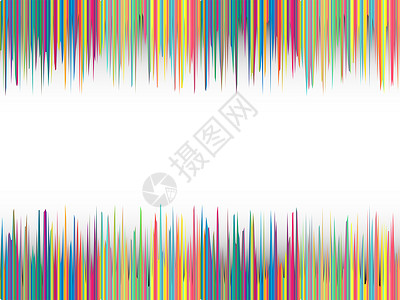 彩色条形背景坡度商业插图线条曲线彩虹艺术品白色卡片条纹背景图片