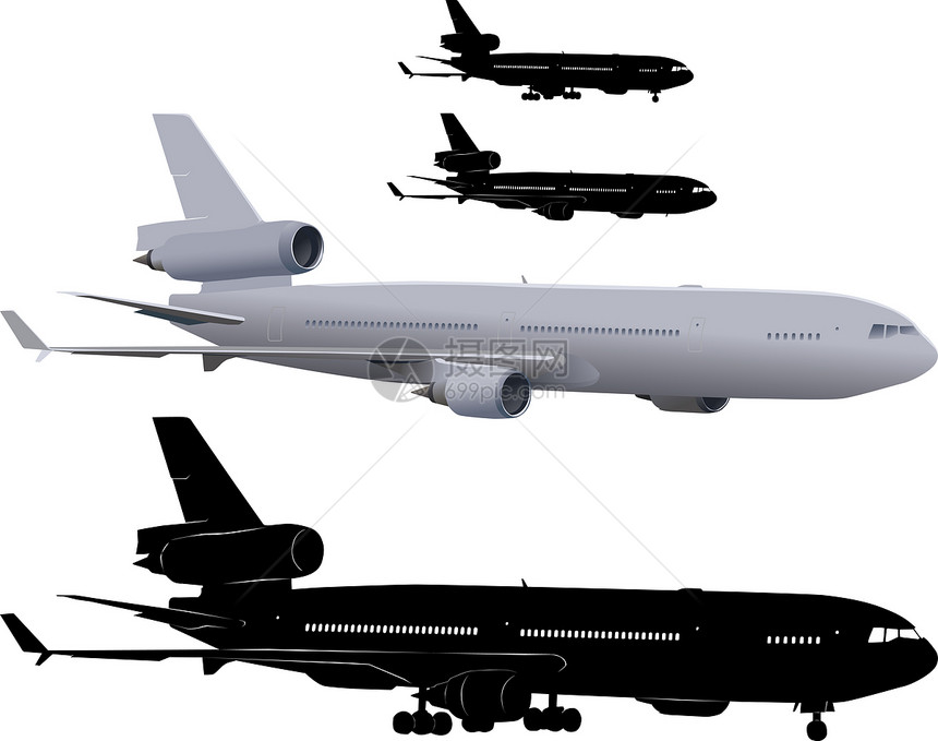 客机插图车辆货轮航空公司机身喷射翅膀旅行齿轮航空学图片