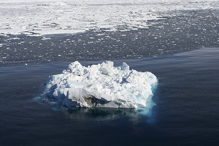 冰山海洋冻结背景图片