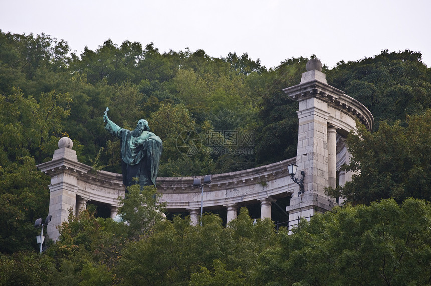 圣盖勒特历史雕塑吸引力数字地标天空树木旅行雕像纪念碑图片