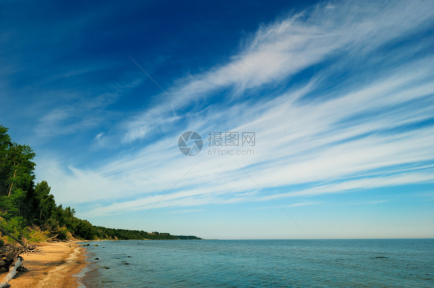 蓝海岸图片