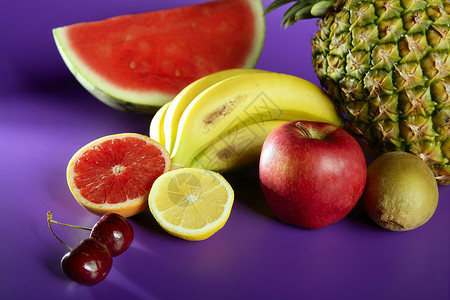 热带素食主义者健康菠萝高清图片