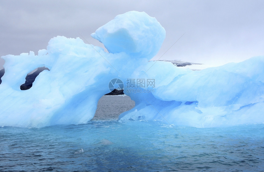 冰山海洋冻结图片