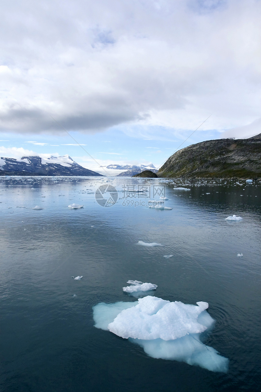 格陵兰海洋冻结冰山冰川图片