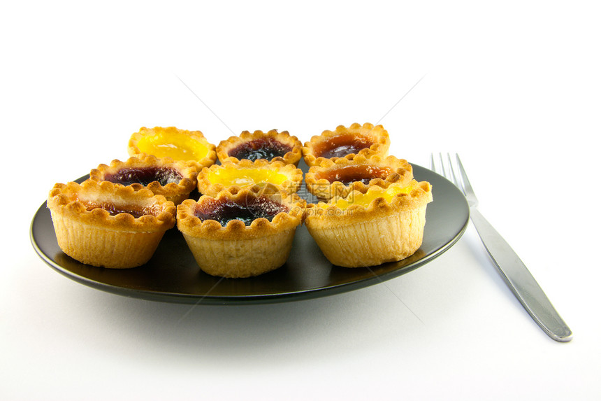 Jam Tarts 果酱塔特派对餐厅馅饼烹饪糕点水果食物蛋糕育肥食谱图片