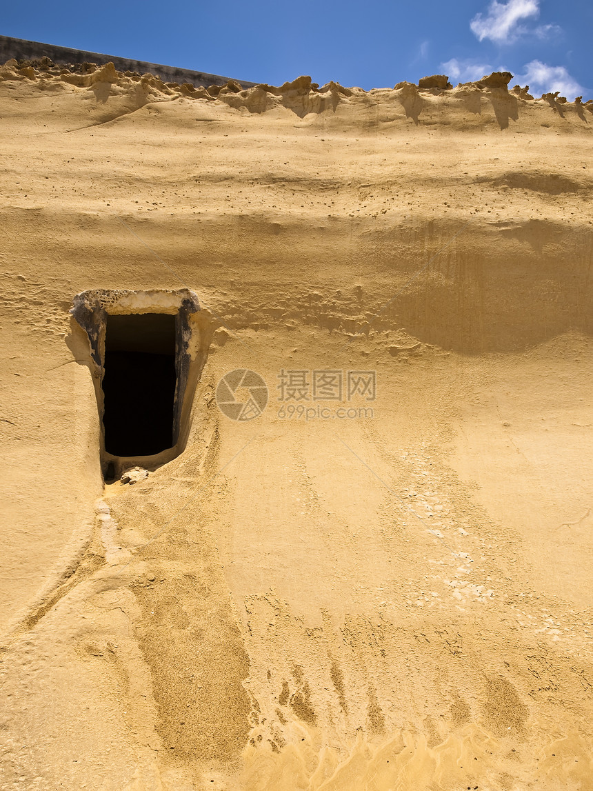 沙石庄园岩石悬崖场景假期旅行住宅地质学船库天空海岸图片