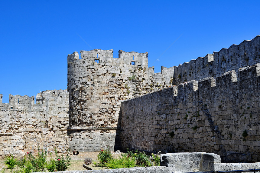 罗兹老城地标堡垒防御建造城市城堡旅行图片
