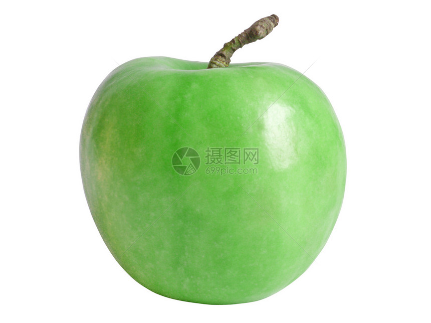 绿苹果水果绿色圆形果汁维生素健康饮食食物皮肤营养图片