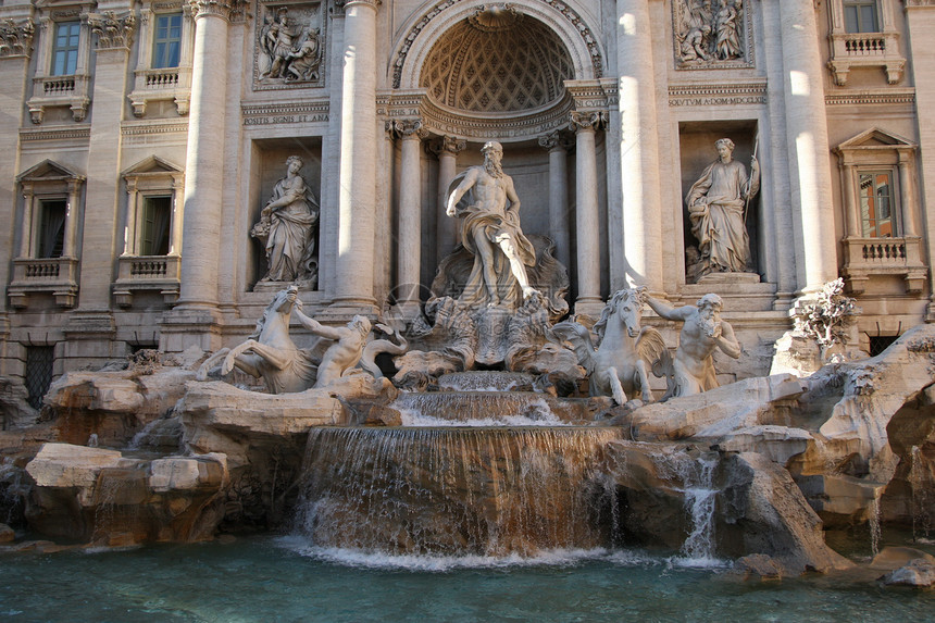 许愿池  罗马假期旅行历史旅游图片