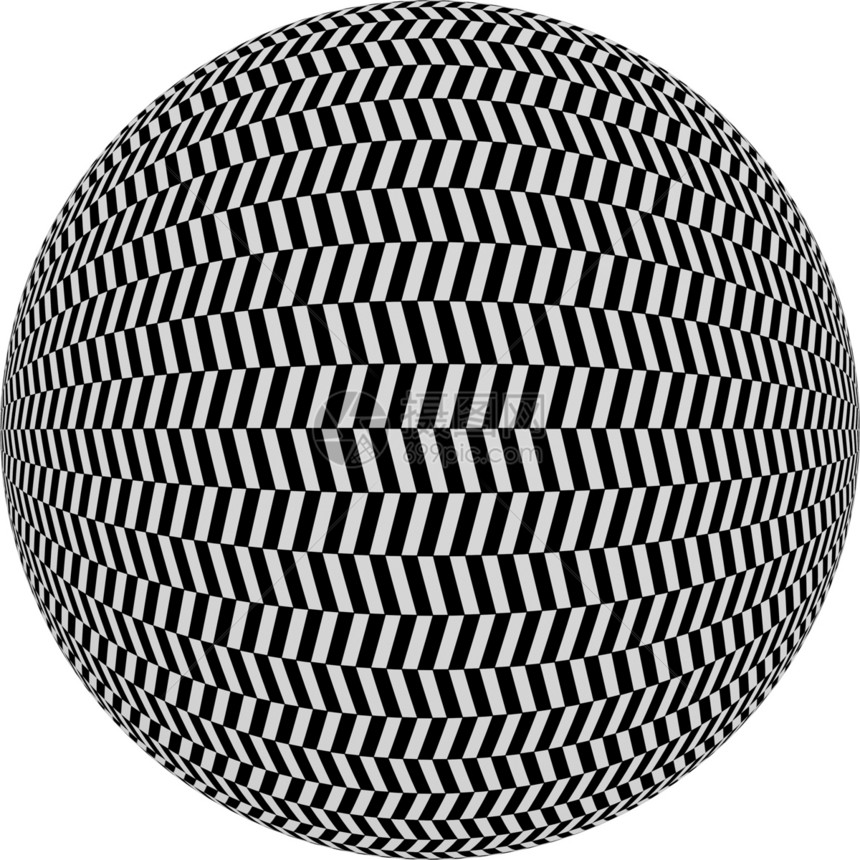 模式球体行星窗饰圆圈形状颜色动物条纹技巧曲线插画图片