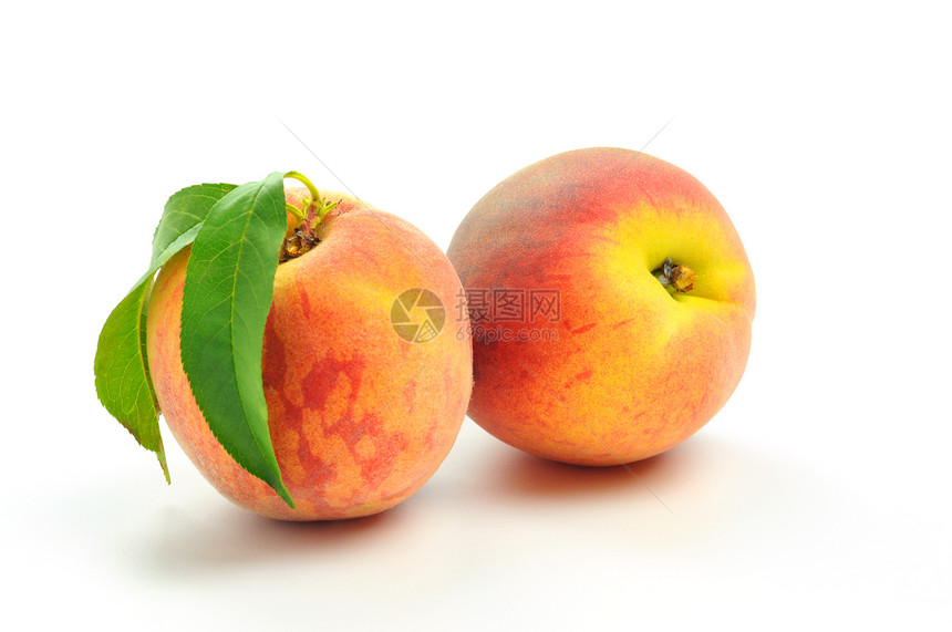 新鲜桃子营养水果图片