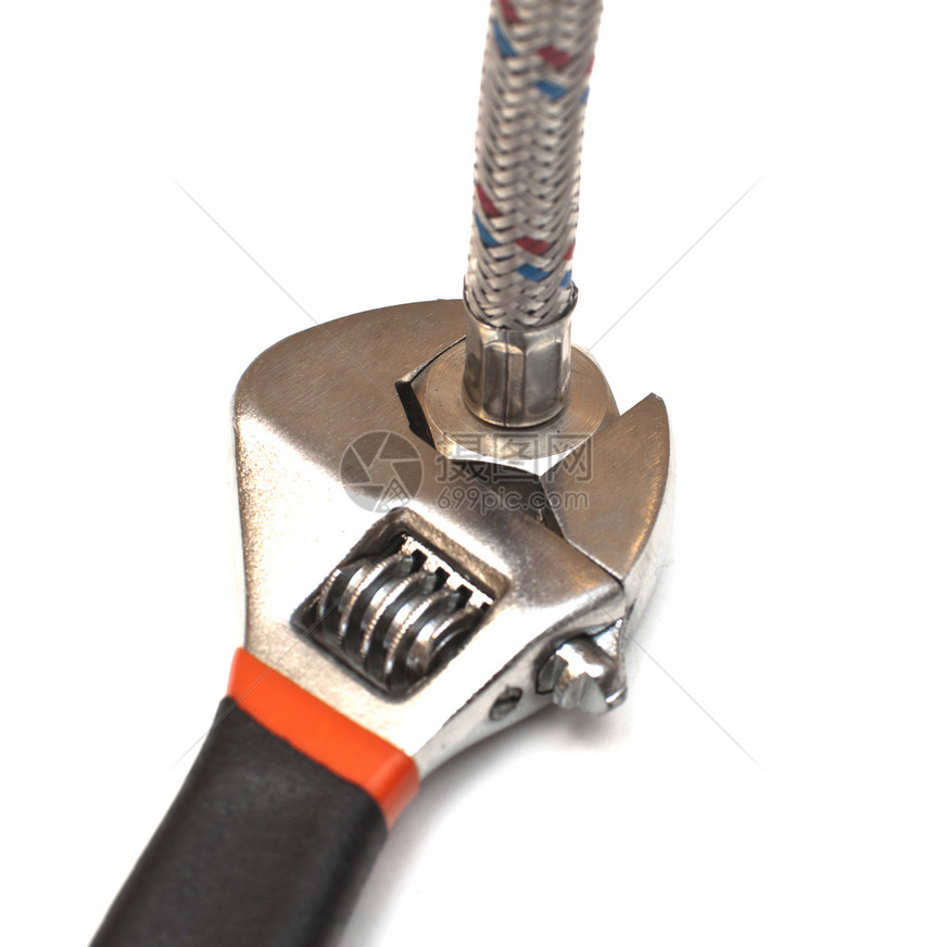 修理工具工业作坊软管电缆金属工程扳手卫生维修力学图片