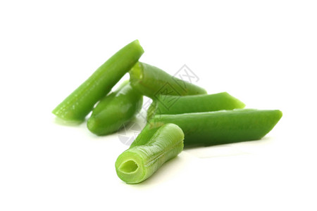 绿色豆豆详细细节白色豆荚食物蔬菜背景图片